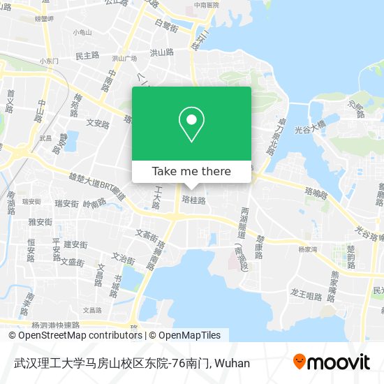 武汉理工大学马房山校区东院-76南门 map