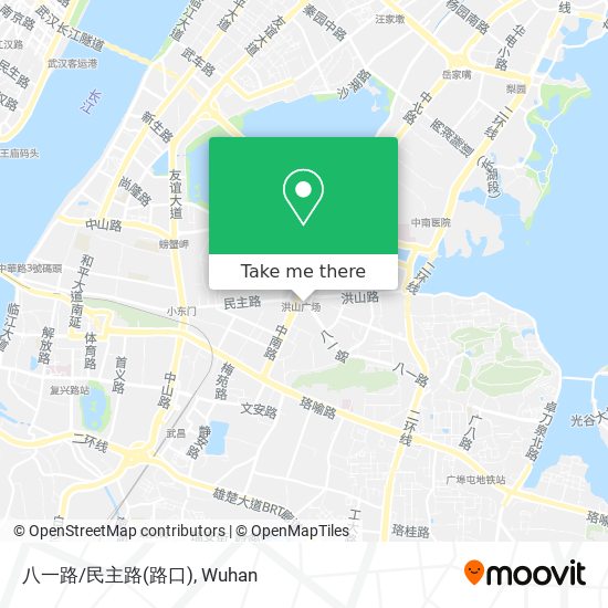 八一路/民主路(路口) map