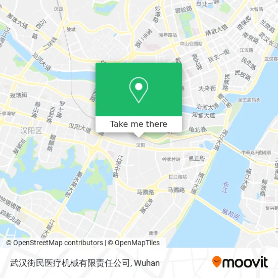 武汉街民医疗机械有限责任公司 map
