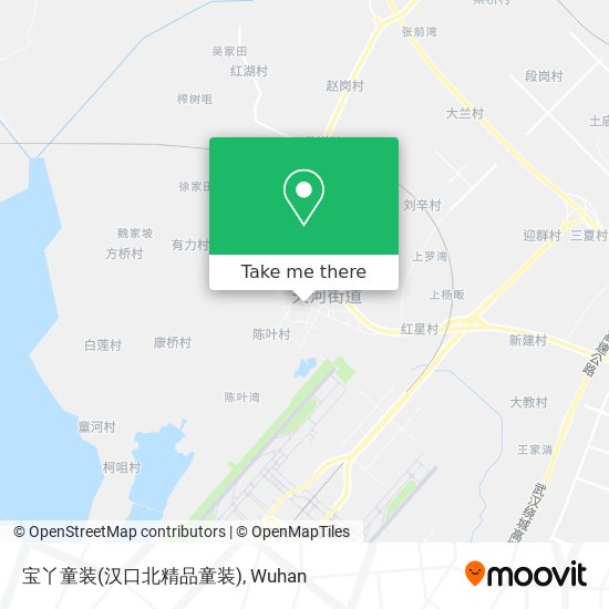 宝丫童装(汉口北精品童装) map
