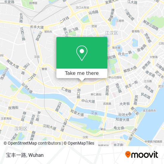 宝丰一路 map