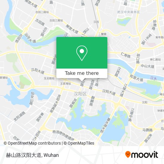 赫山路汉阳大道 map