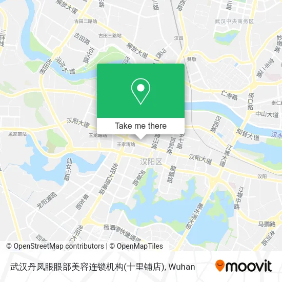 武汉丹凤眼眼部美容连锁机构(十里铺店) map