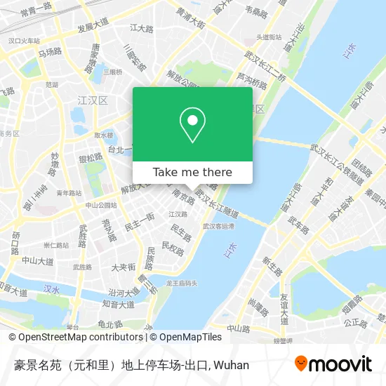 豪景名苑（元和里）地上停车场-出口 map