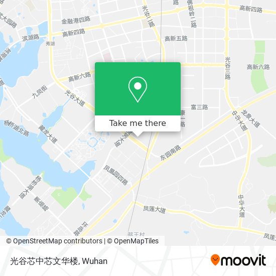 光谷芯中芯文华楼 map
