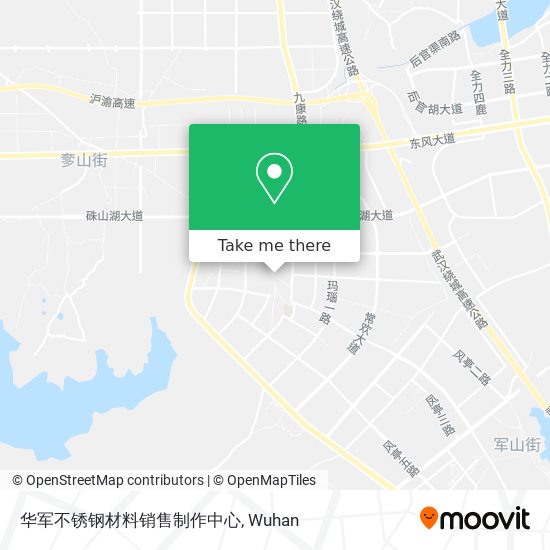 华军不锈钢材料销售制作中心 map