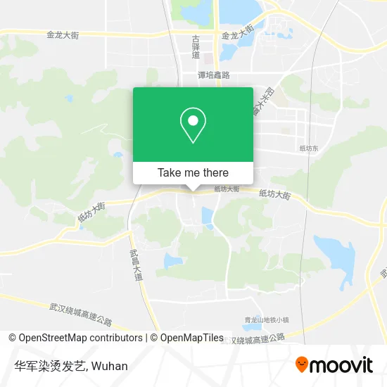 华军染烫发艺 map