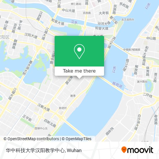华中科技大学汉阳教学中心 map