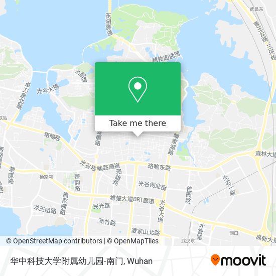华中科技大学附属幼儿园-南门 map