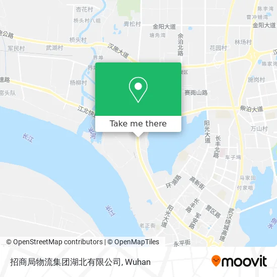 招商局物流集团湖北有限公司 map