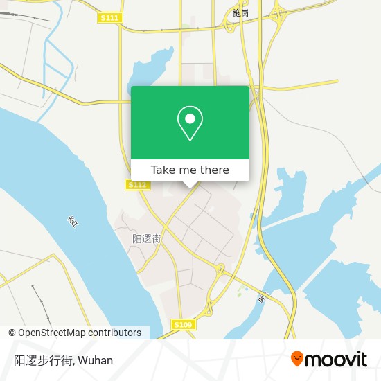 阳逻步行街 map