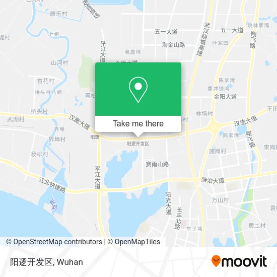 阳逻开发区 map