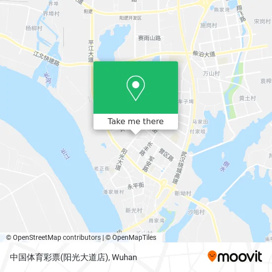 中国体育彩票(阳光大道店) map