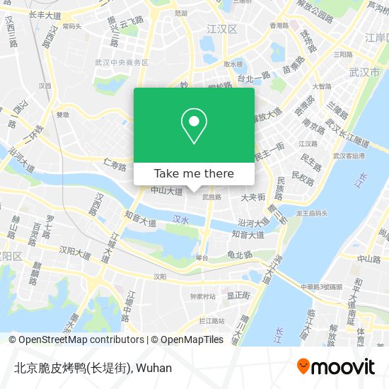 北京脆皮烤鸭(长堤街) map