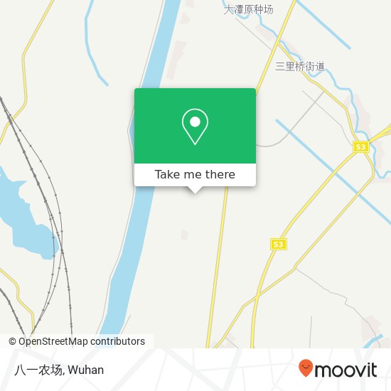 八一农场 map