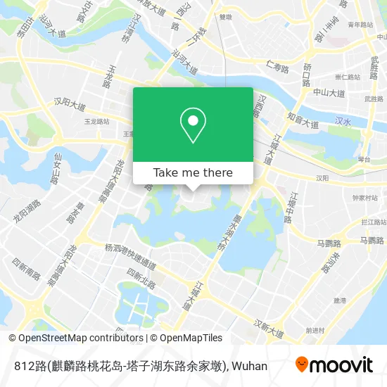 812路(麒麟路桃花岛-塔子湖东路余家墩) map