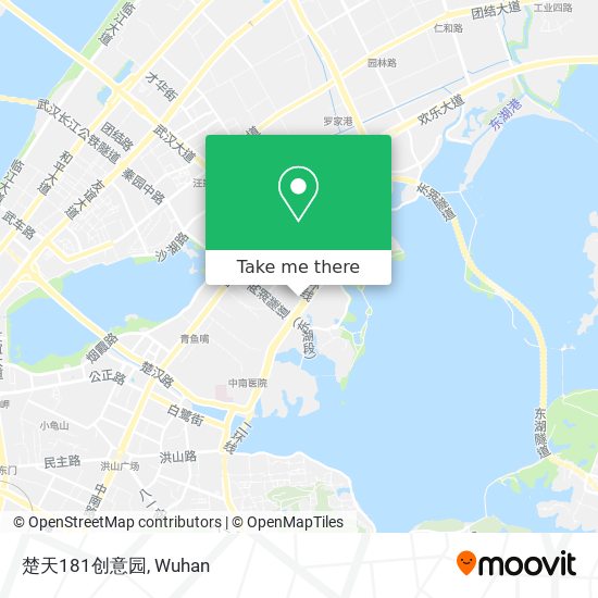 楚天181创意园 map