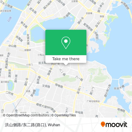 洪山侧路/东二路(路口) map