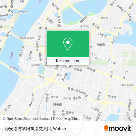 静安路与紫阳东路交叉口 map