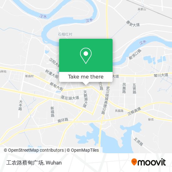 工农路蔡甸广场 map