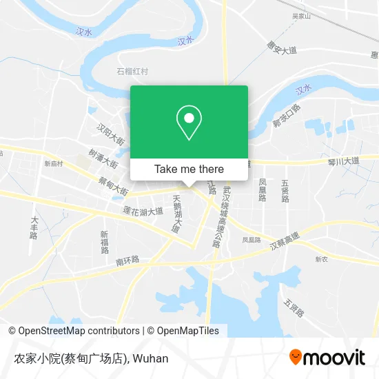 农家小院(蔡甸广场店) map