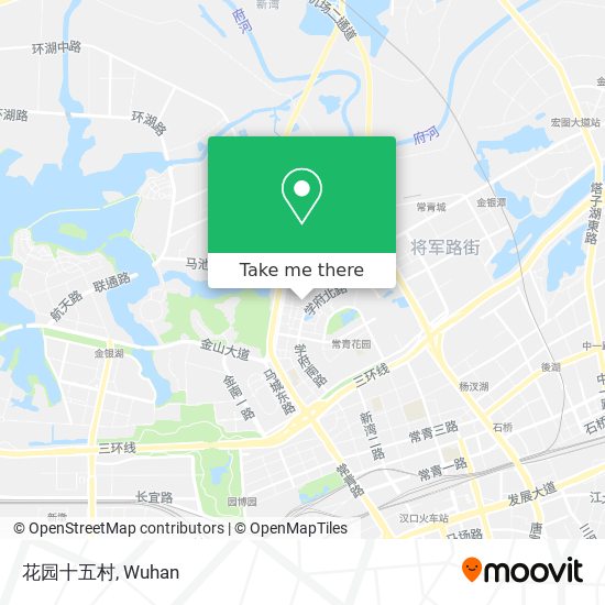 花园十五村 map