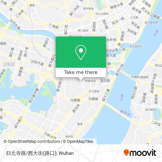 归元寺路/西大街(路口) map