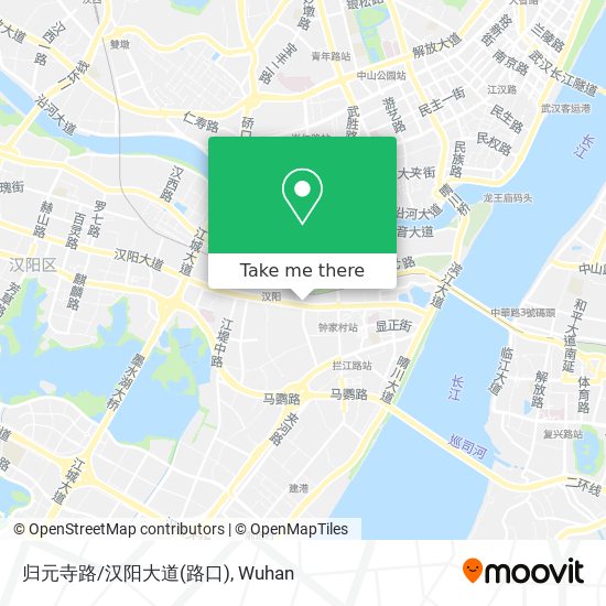 归元寺路/汉阳大道(路口) map