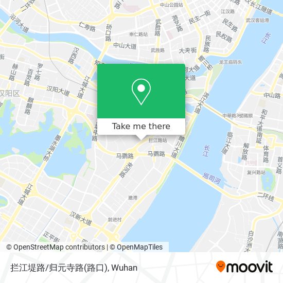 拦江堤路/归元寺路(路口) map