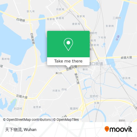 天下物流 map