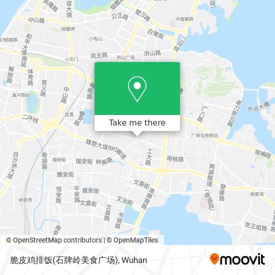 脆皮鸡排饭(石牌岭美食广场) map