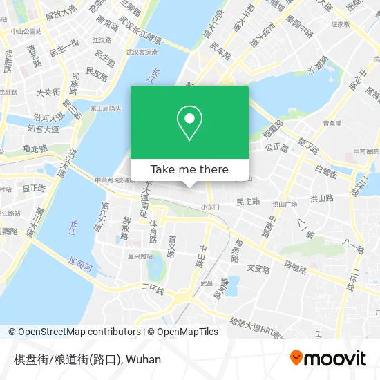棋盘街/粮道街(路口) map