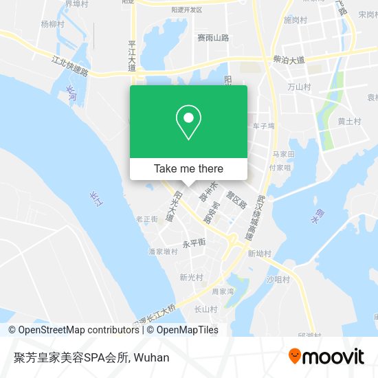 聚芳皇家美容SPA会所 map