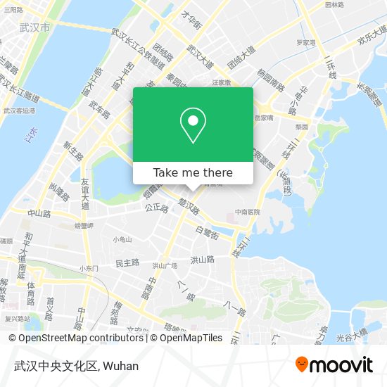 武汉中央文化区 map