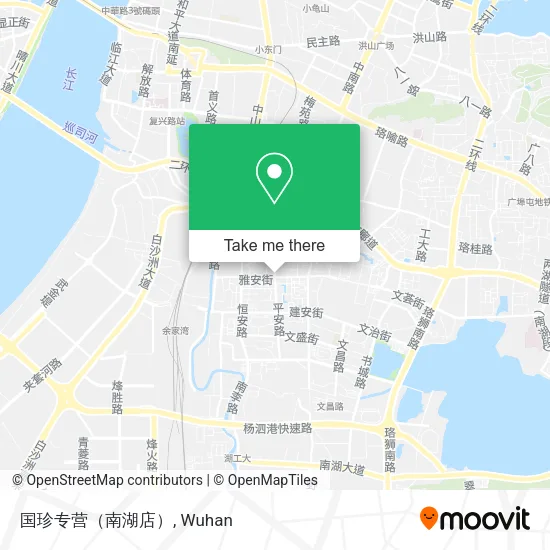 国珍专营（南湖店） map