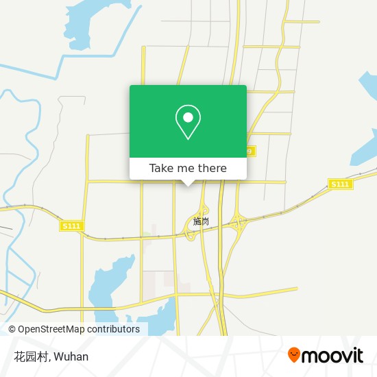 花园村 map