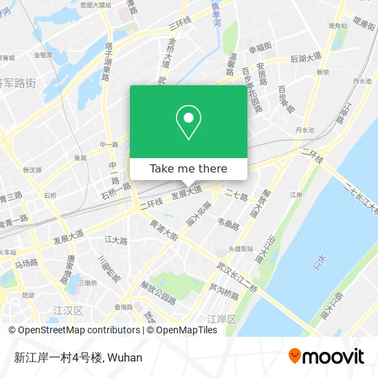 新江岸一村4号楼 map