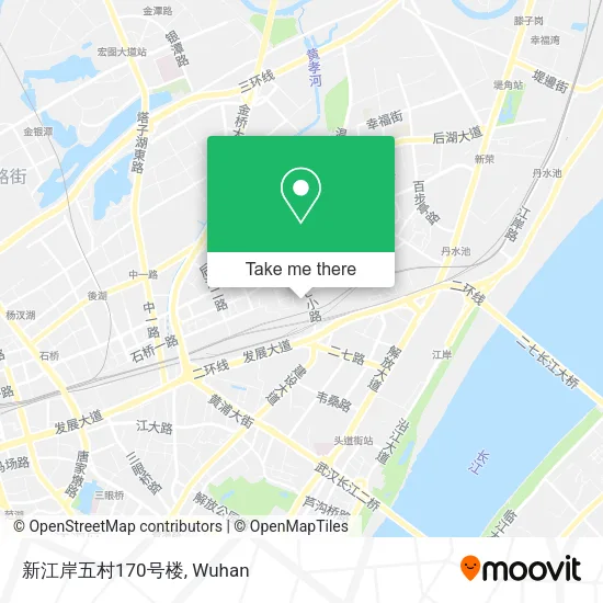 新江岸五村170号楼 map