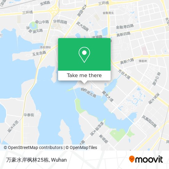 万豪水岸枫林25栋 map