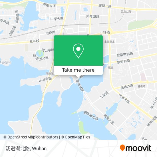 汤逊湖北路 map