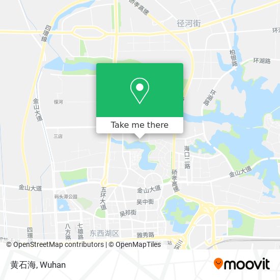 黄石海 map