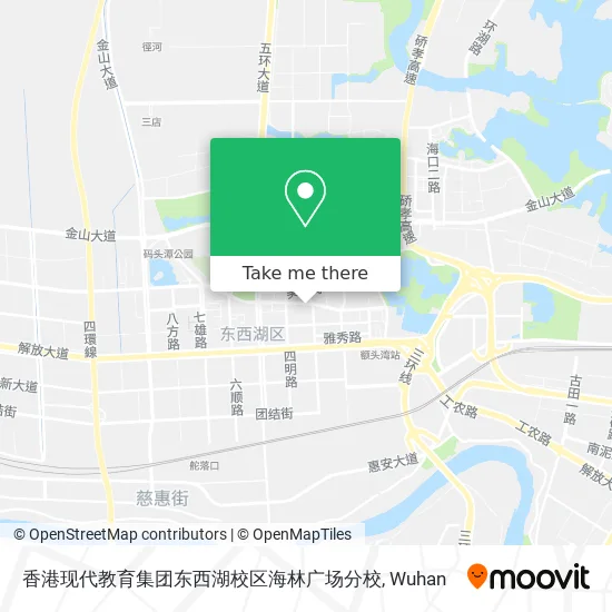 香港现代教育集团东西湖校区海林广场分校 map