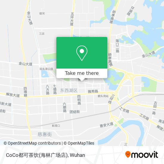 CoCo都可茶饮(海林广场店) map