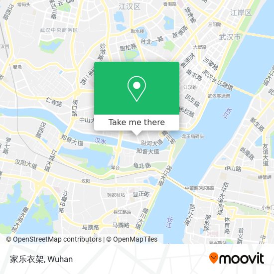 家乐衣架 map
