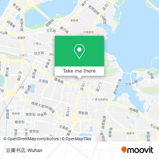 豆瓣书店 map