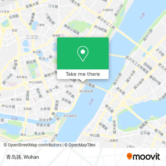 青岛路 map