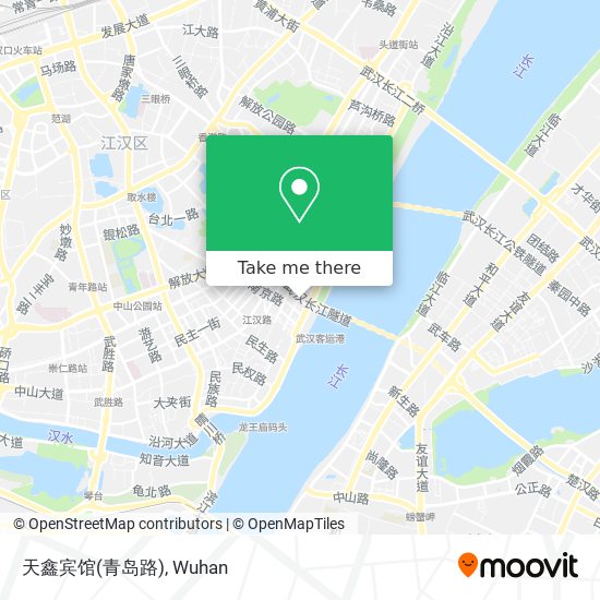 天鑫宾馆(青岛路) map