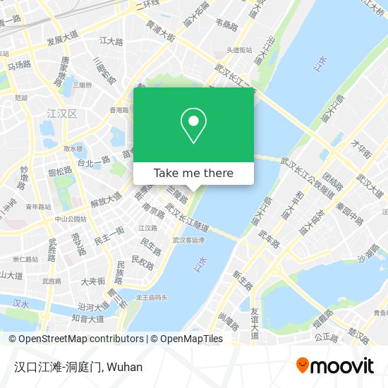 汉口江滩-洞庭门 map