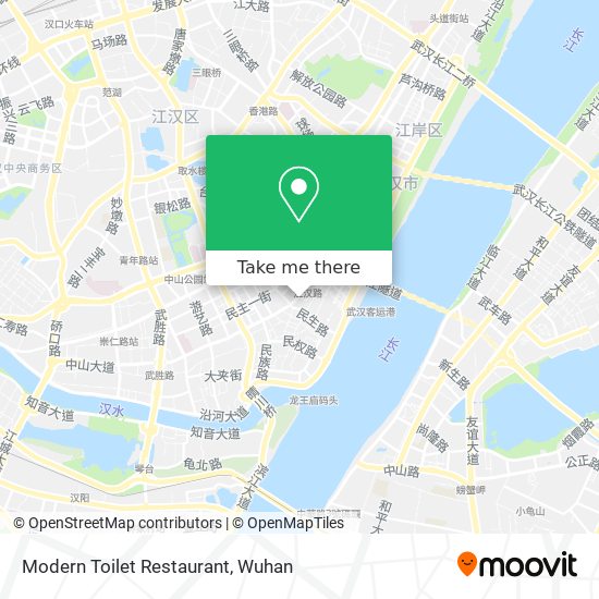 Modern Toilet Restaurant map