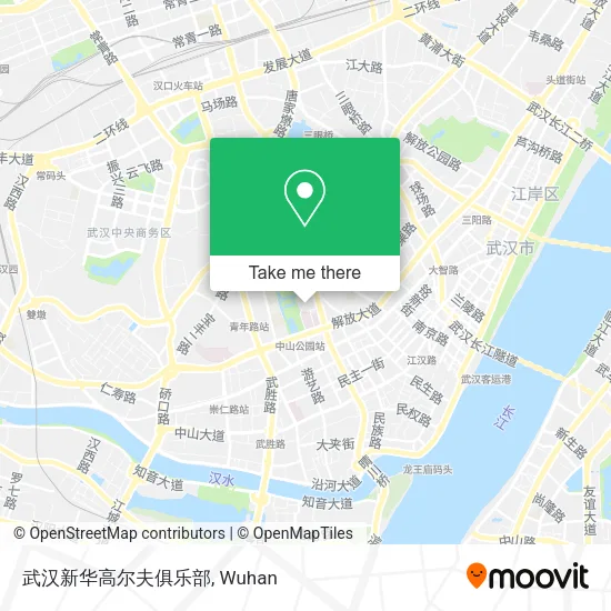 武汉新华高尔夫俱乐部 map